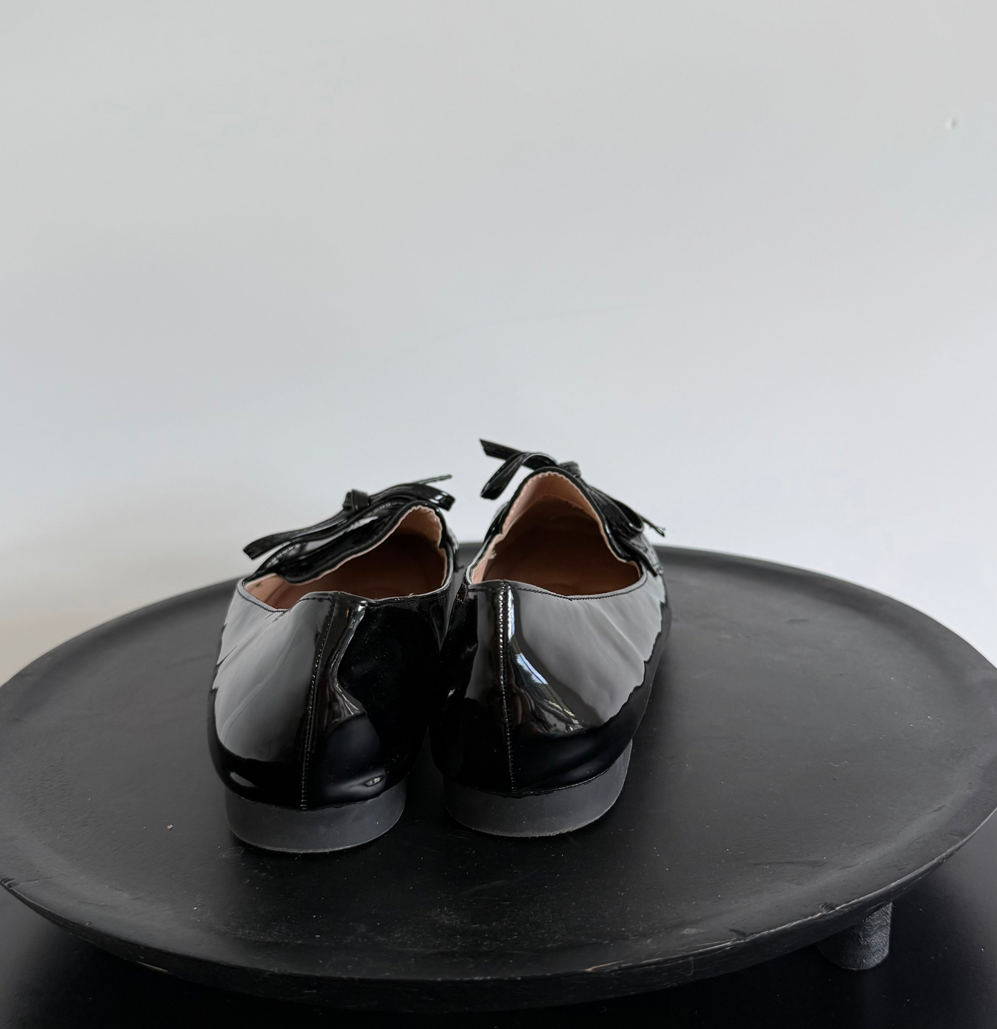 Mocassins vernis noirs