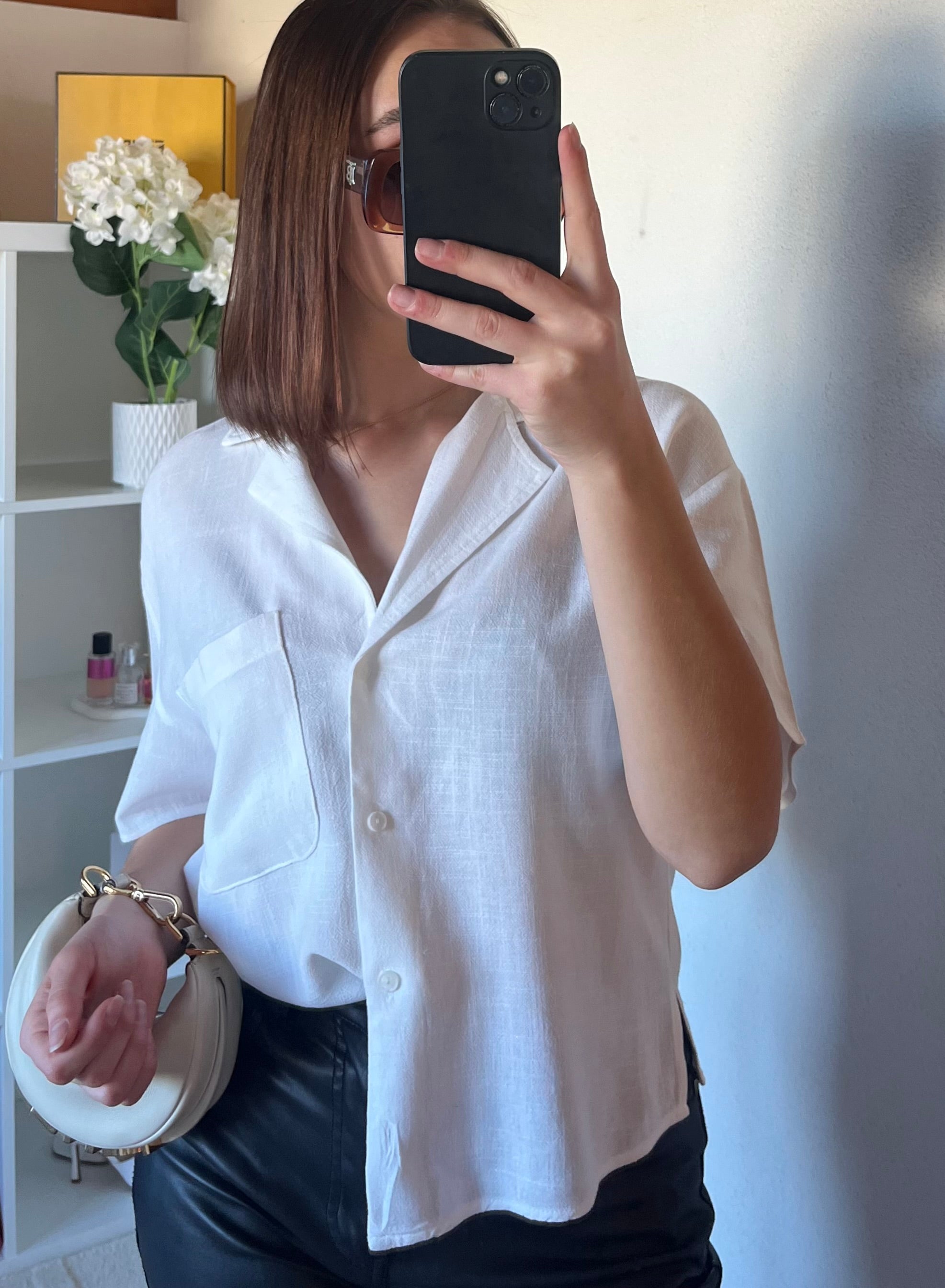 Chemise à manches courtes