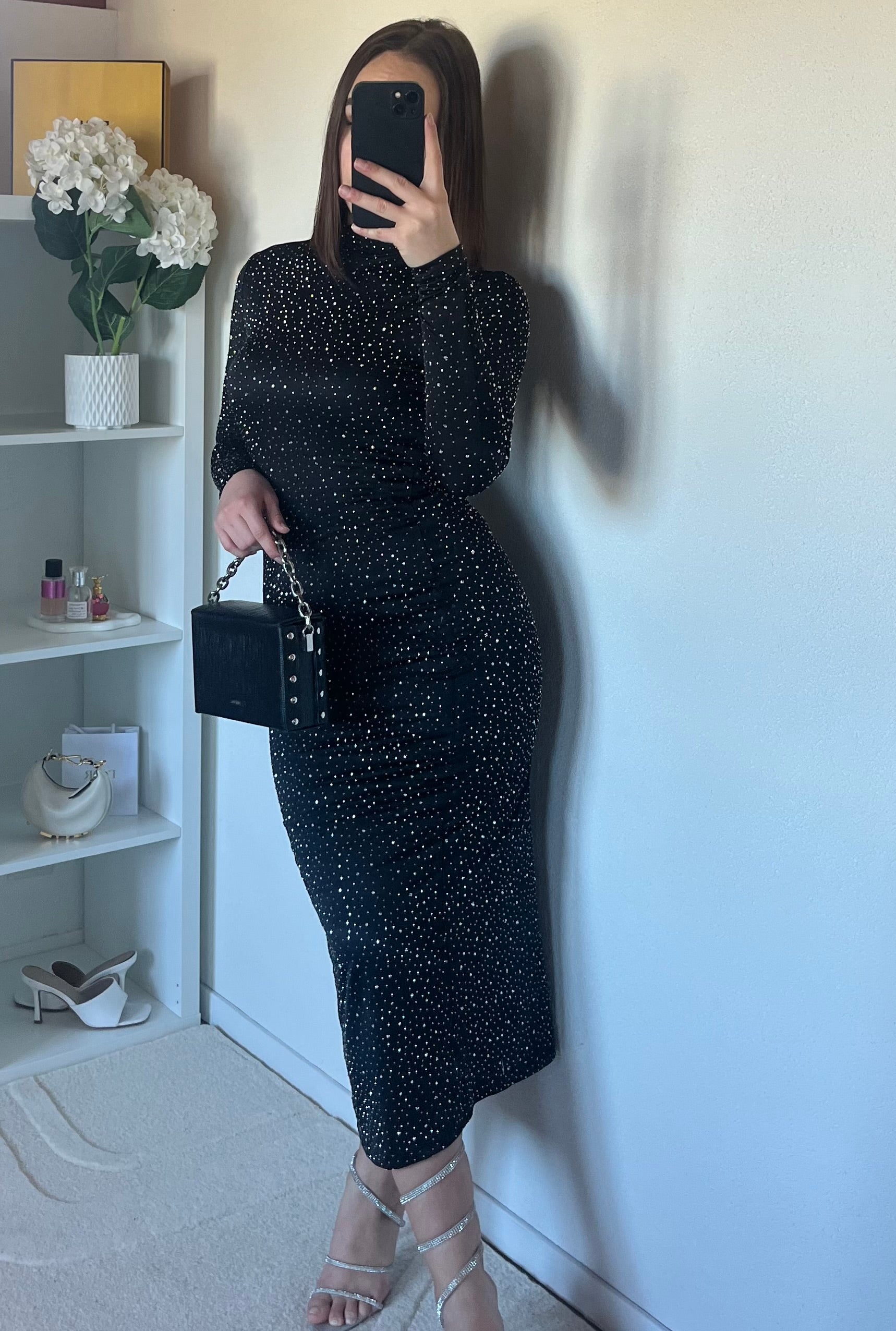Robe à paillettes