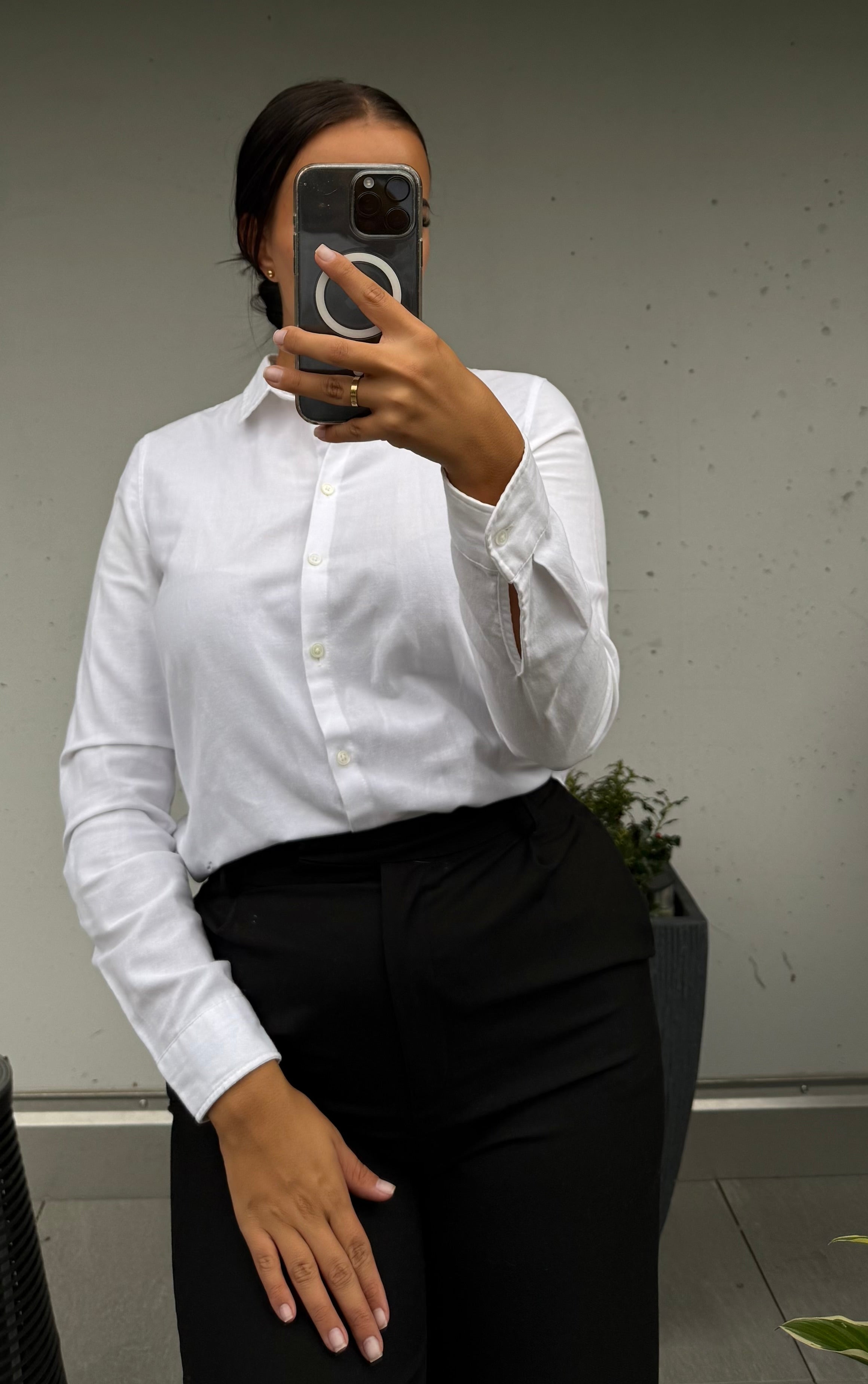 Chemise blanche classique