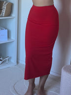 Jupe bandeau longue