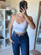 Crop top col V
