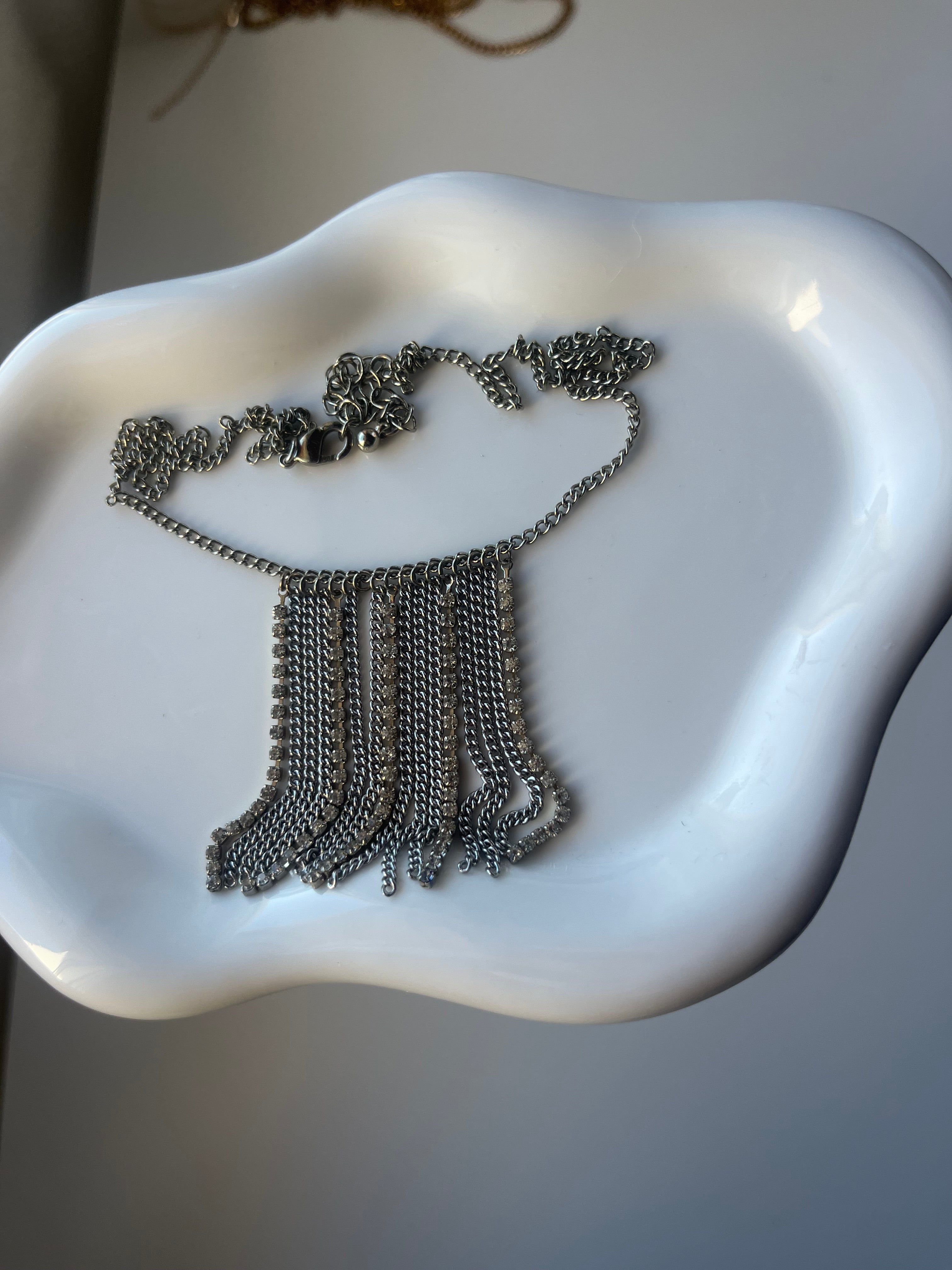 Collier à franges