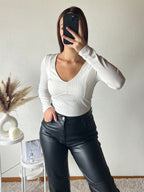 Pull à col V