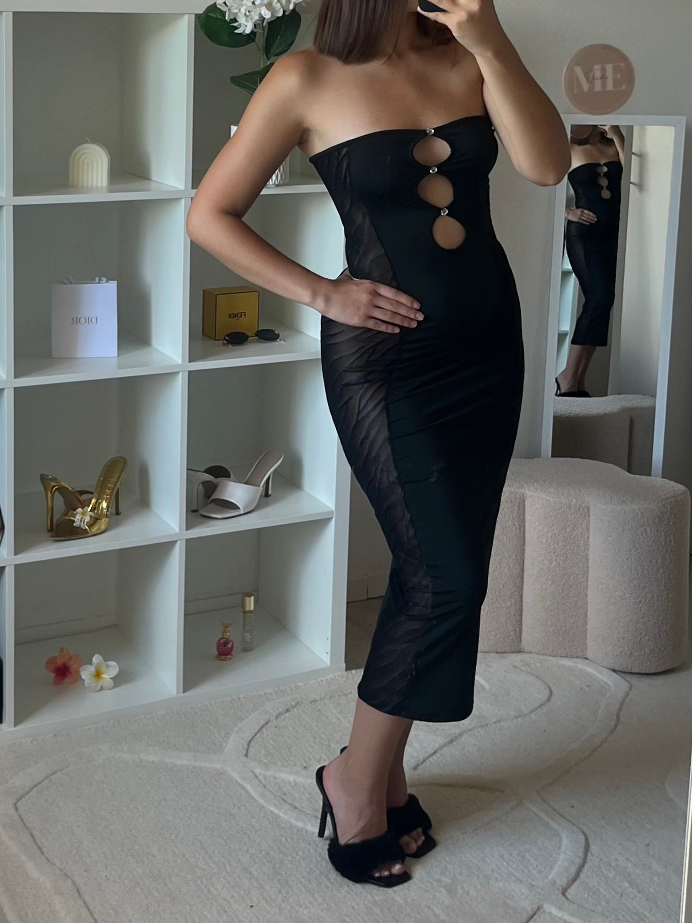 Robe bandeau