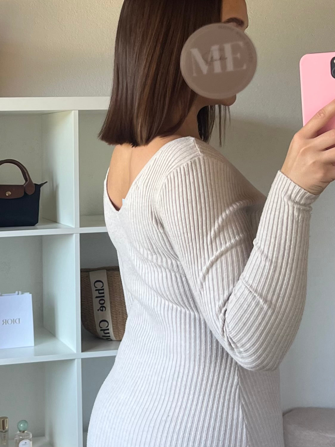 Robe moulante longue