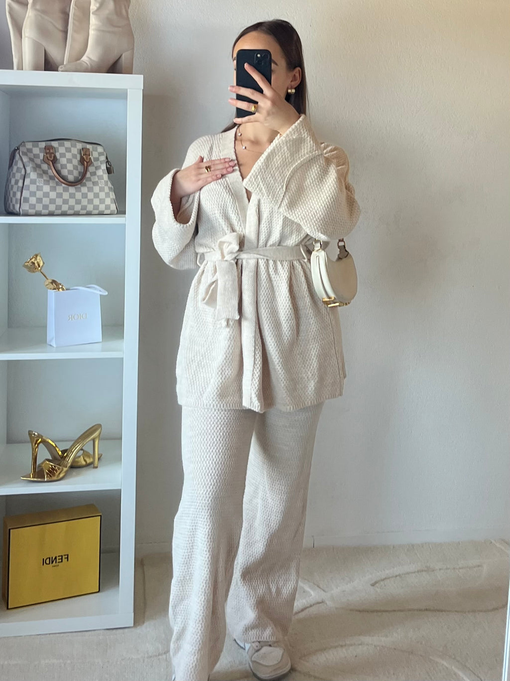 Ensemble 2 pièces: gilet et pantalon