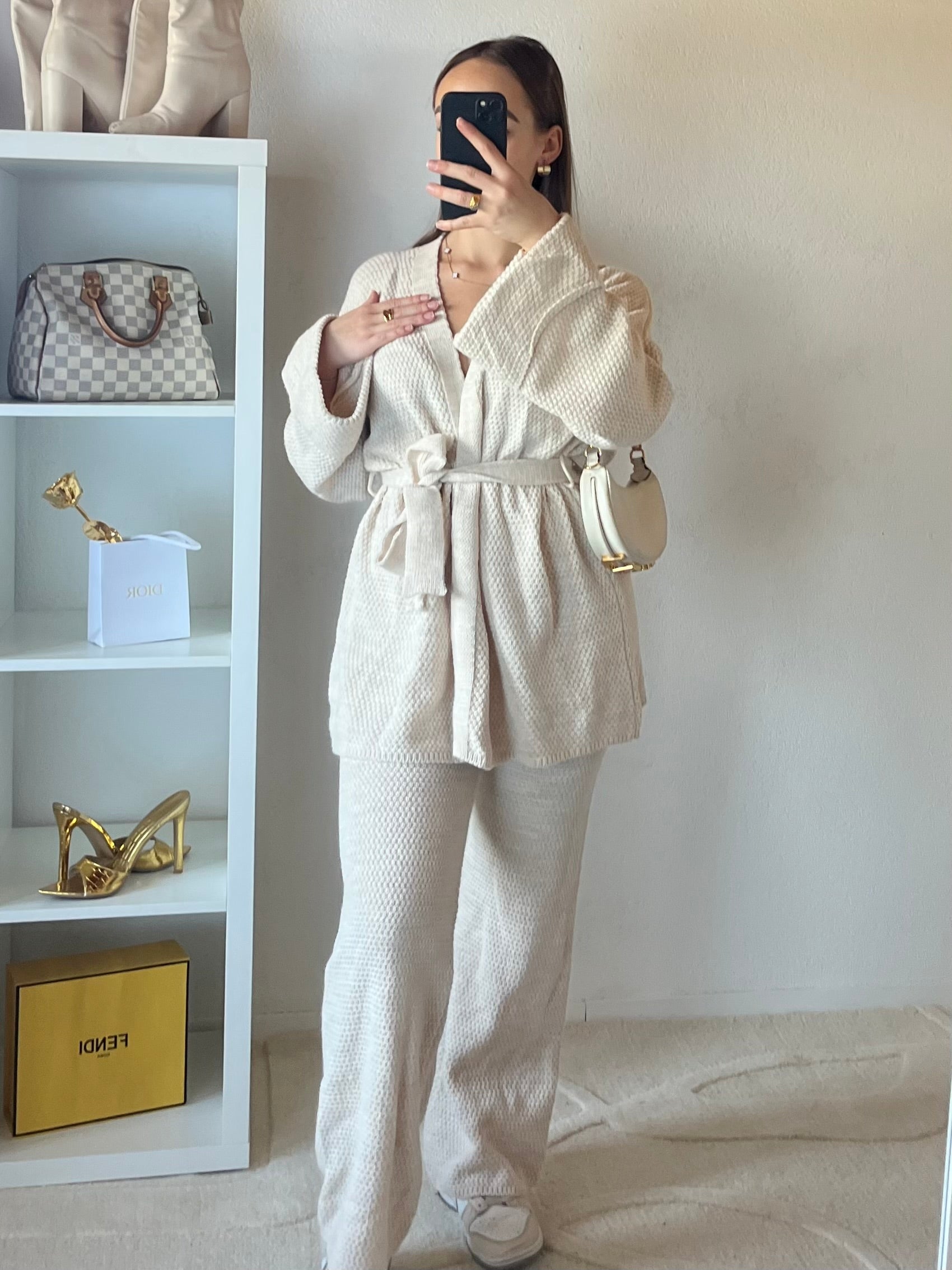 Ensemble 2 pièces: gilet et pantalon