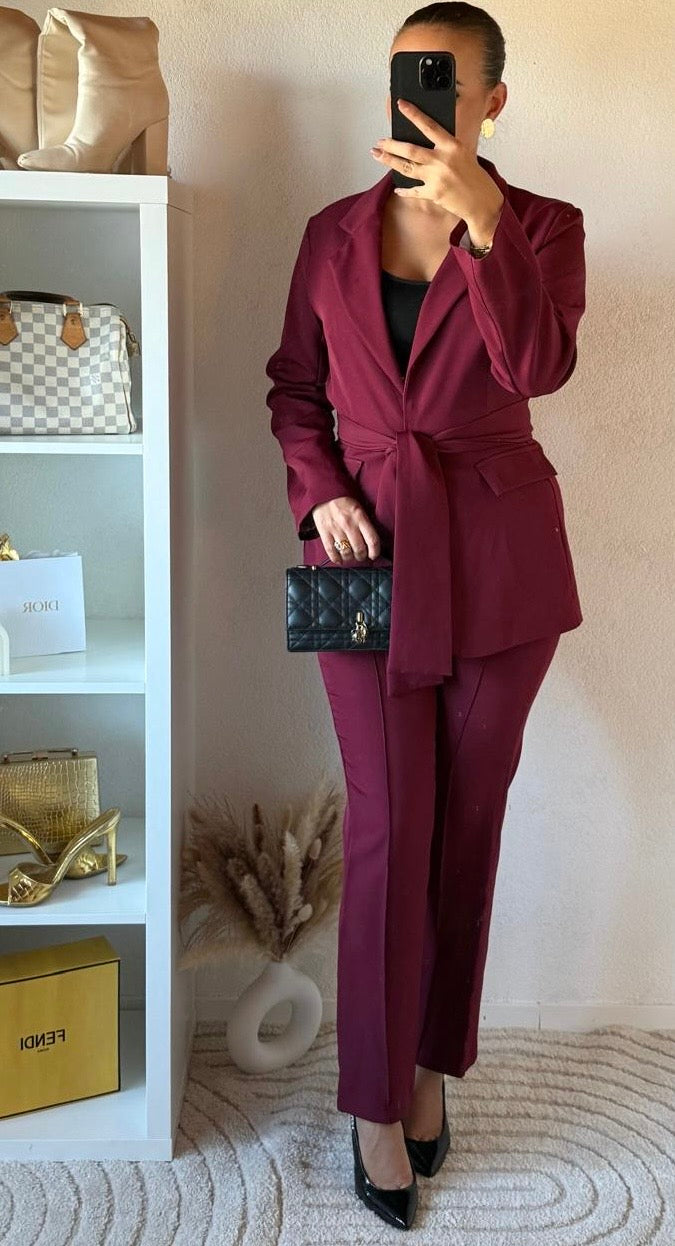 Ensemble 2 pièces, blazer et pantalon
