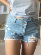 Mini short en jeans