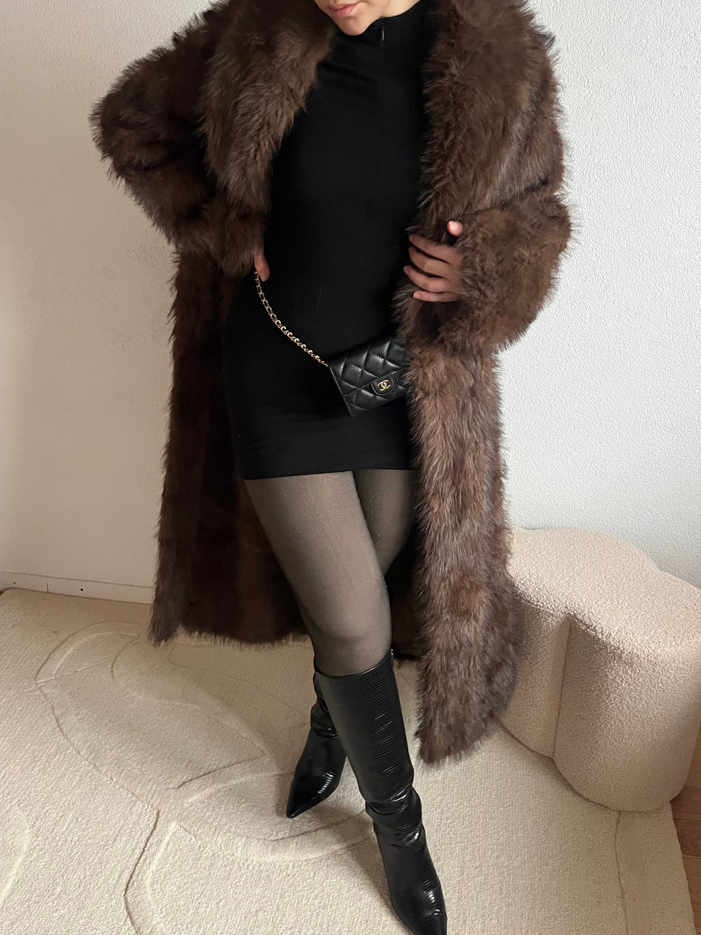 Manteau fourrure
