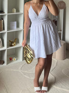 Robe courte évasée