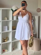 Robe courte évasée