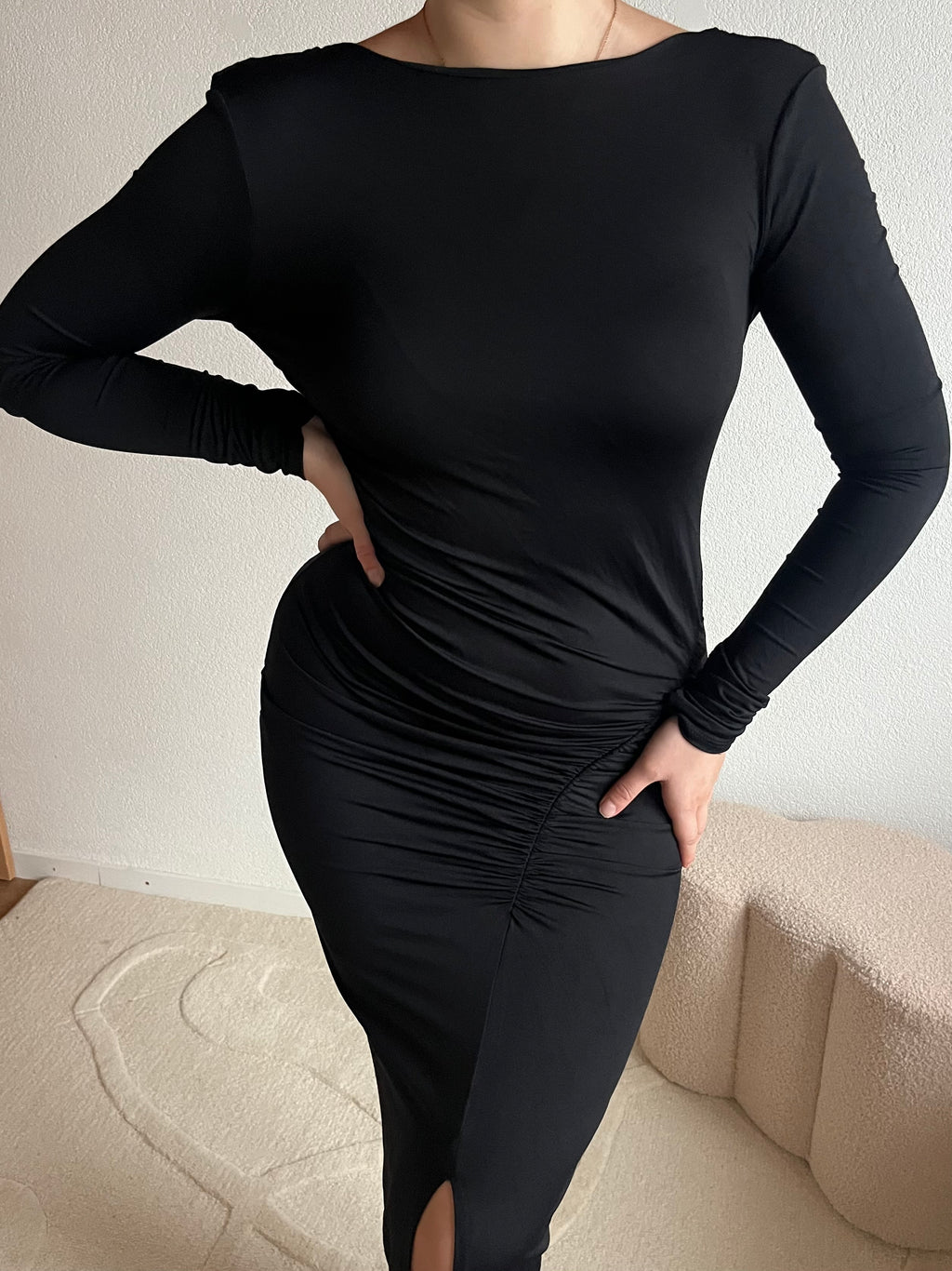 Robe dos nu