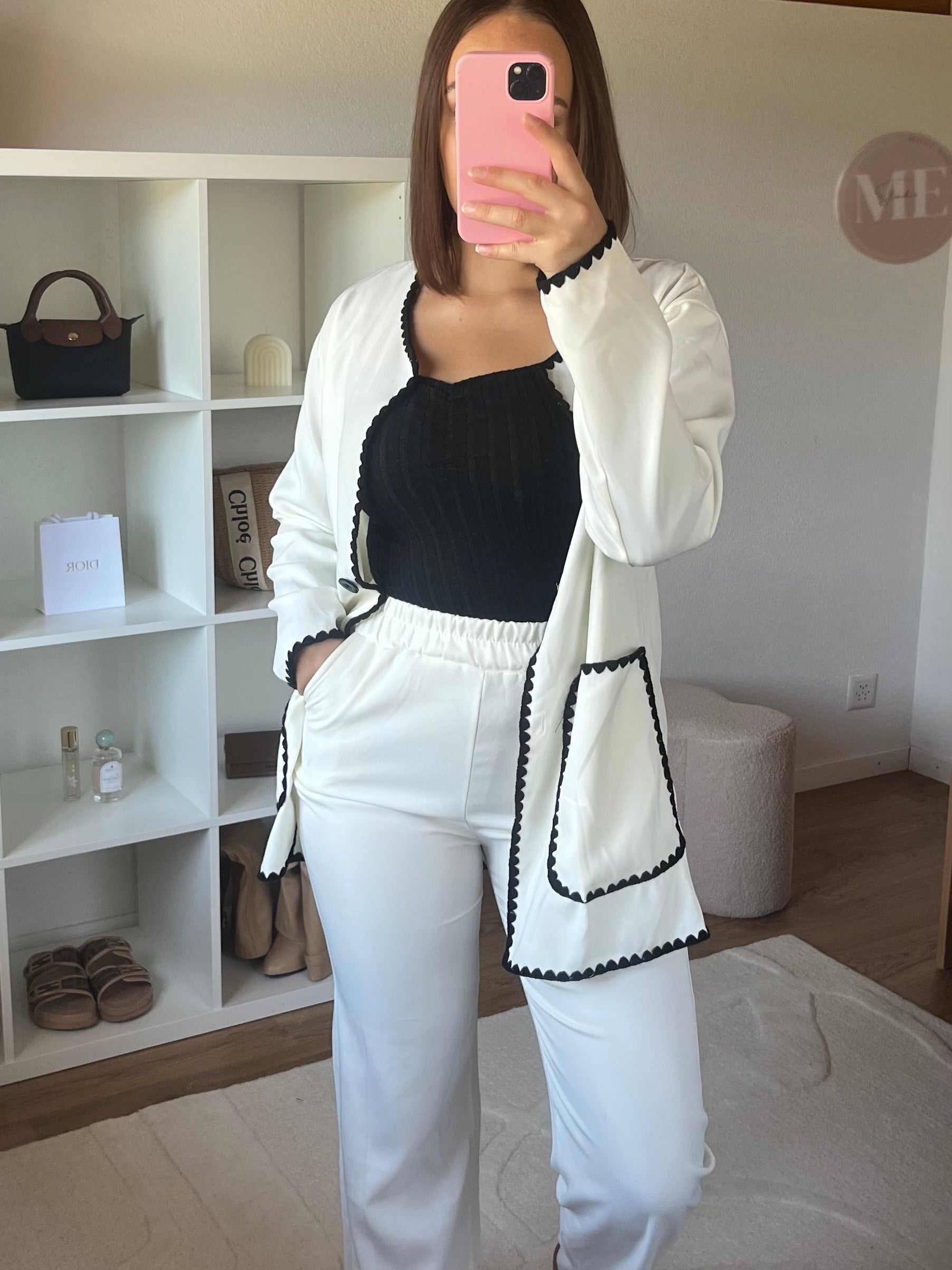Ensemble 2 pièces: pantalon et veste