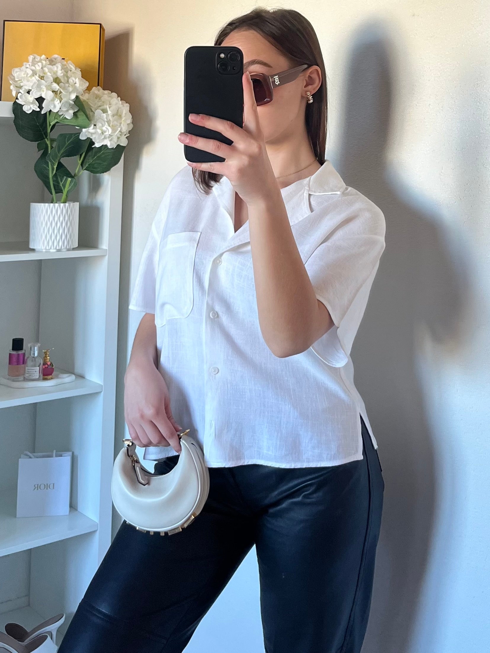 Chemise à manches courtes