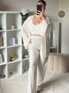 Ensemble 2 pièces: chemise et pantalon
