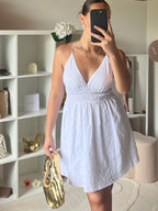 Robe courte évasée