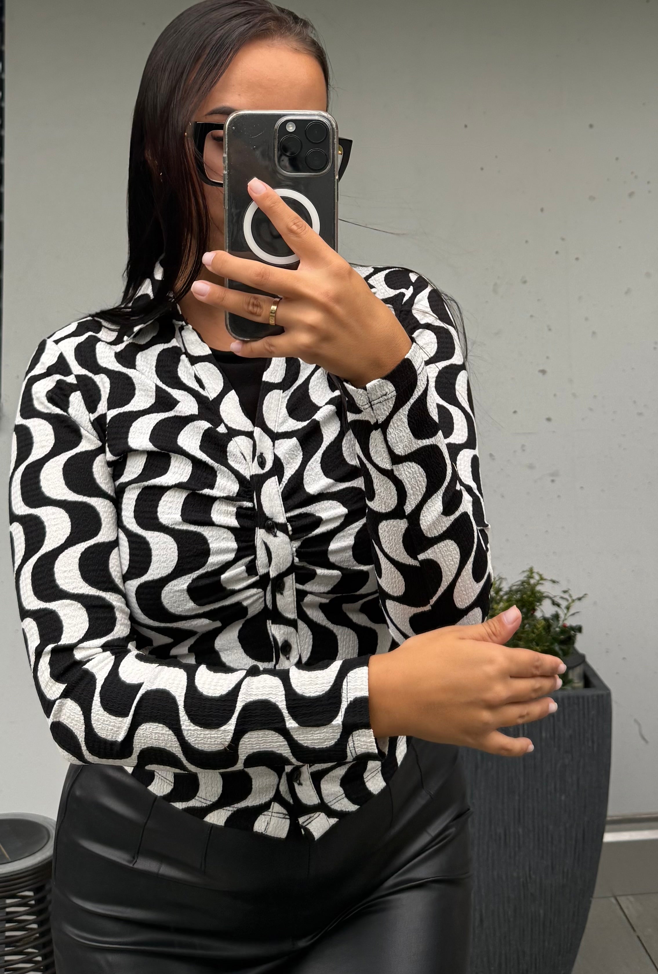 Chemise manches longues