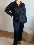 Chemise satinée