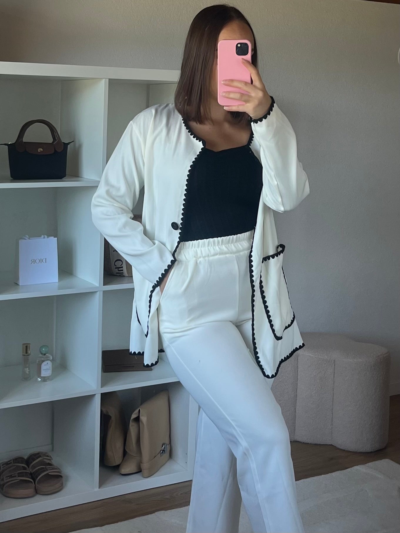 Ensemble 2 pièces: pantalon et veste