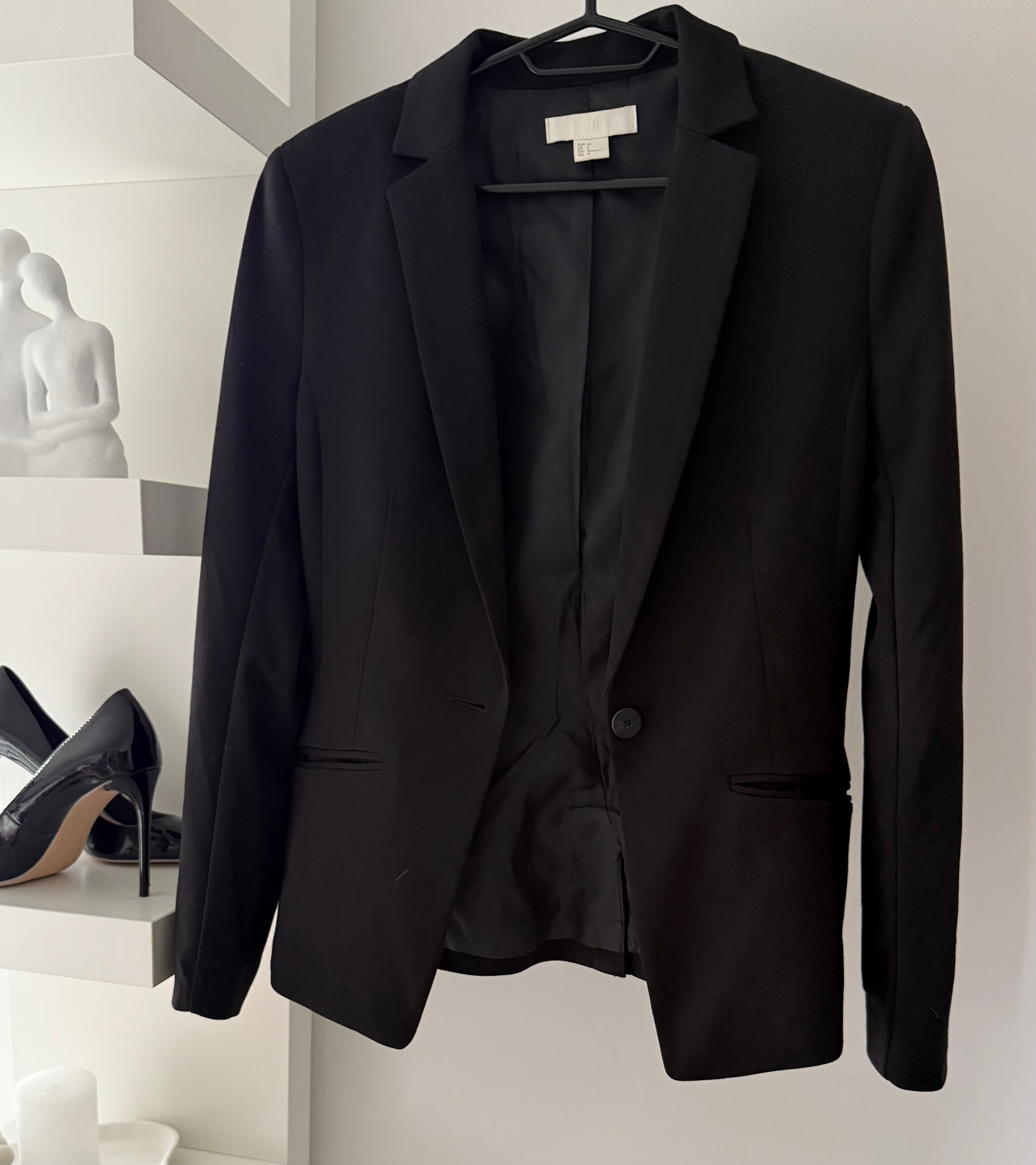 Blazer noir H&M