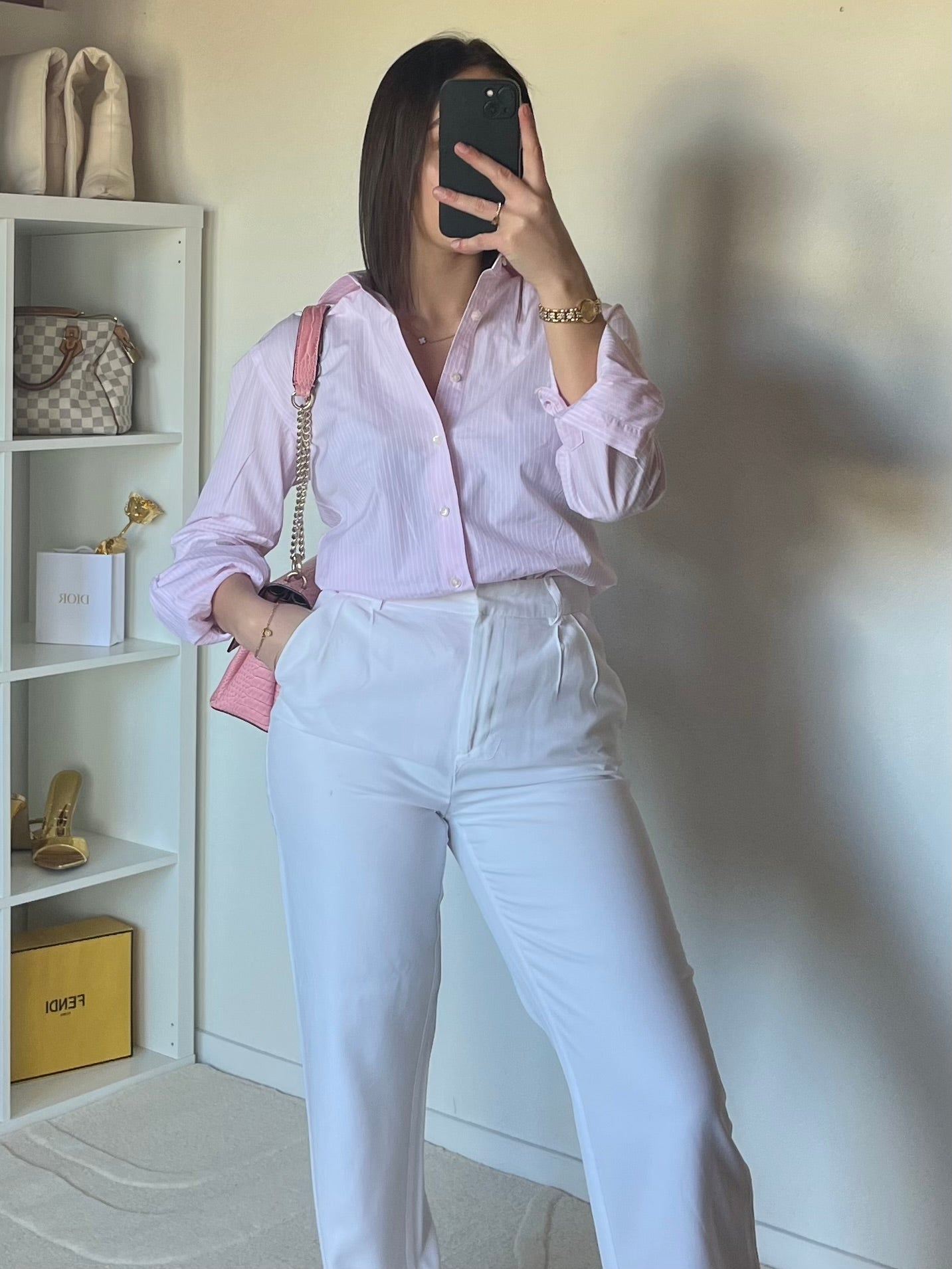Chemise à rayure