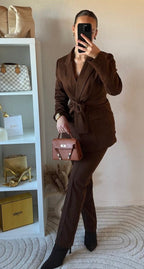 Ensemble 2 pièces, blazer et pantalon