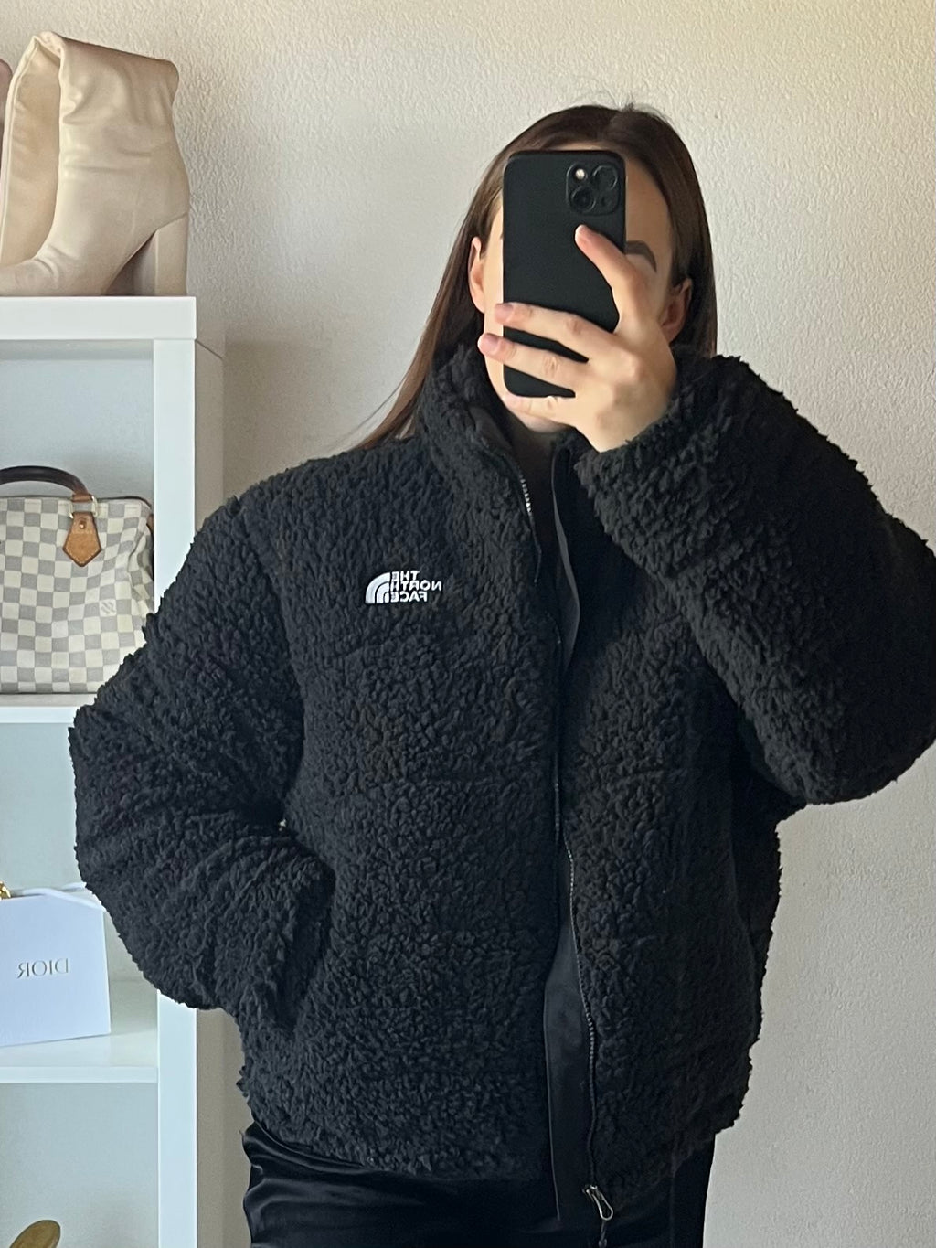 Veste peluche Northface