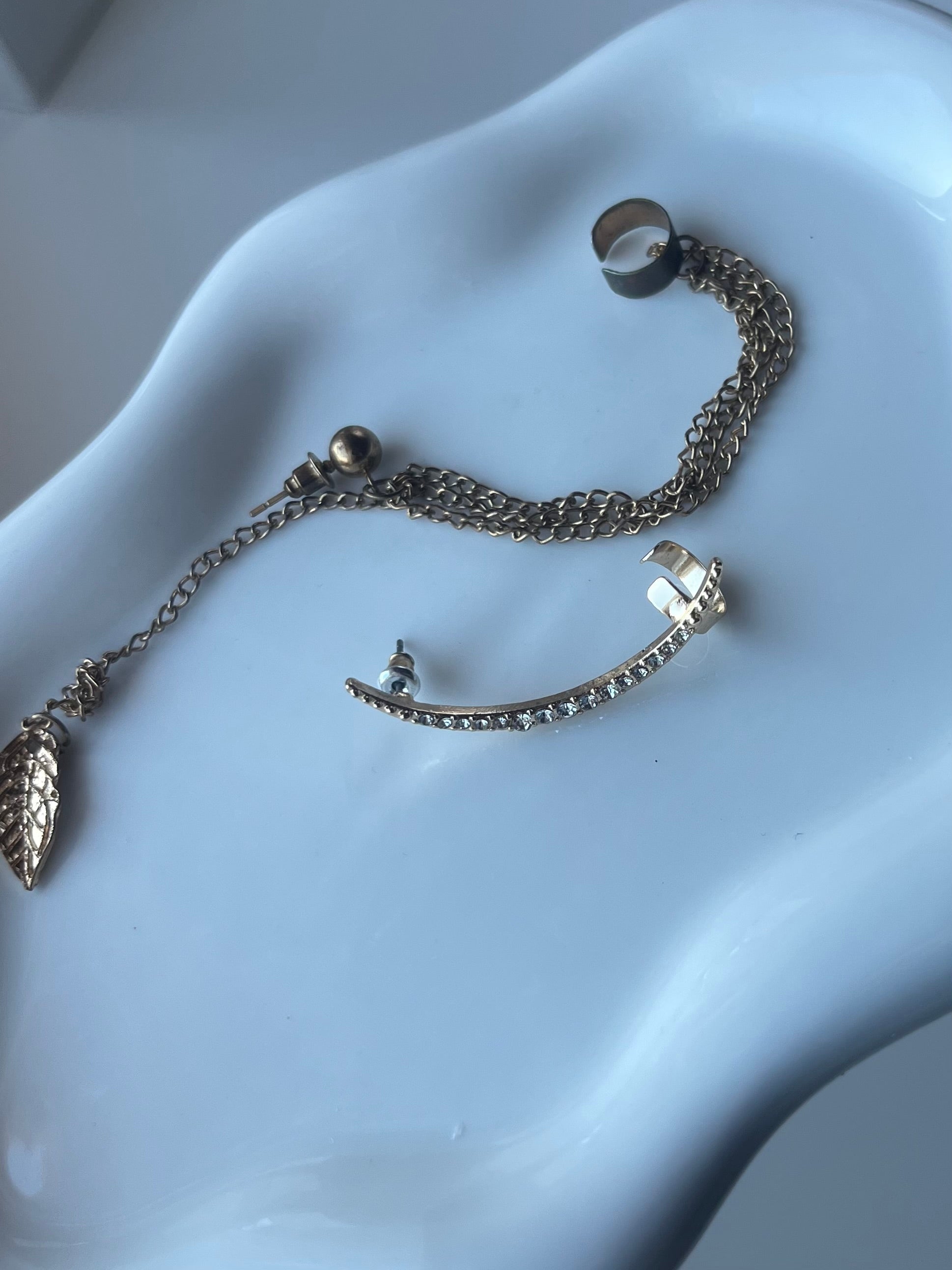 Duo de boucles d’oreilles