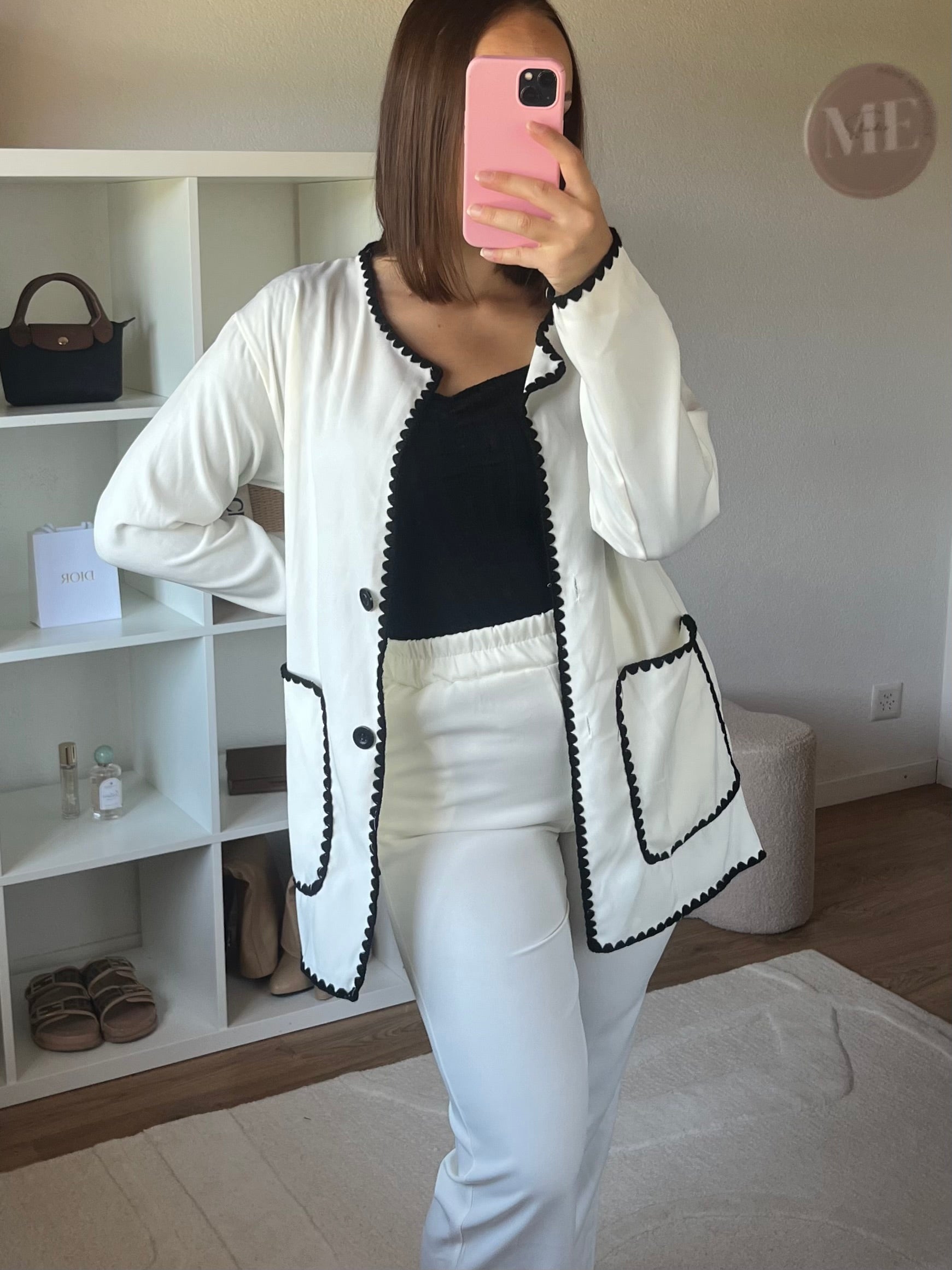 Ensemble 2 pièces: pantalon et veste