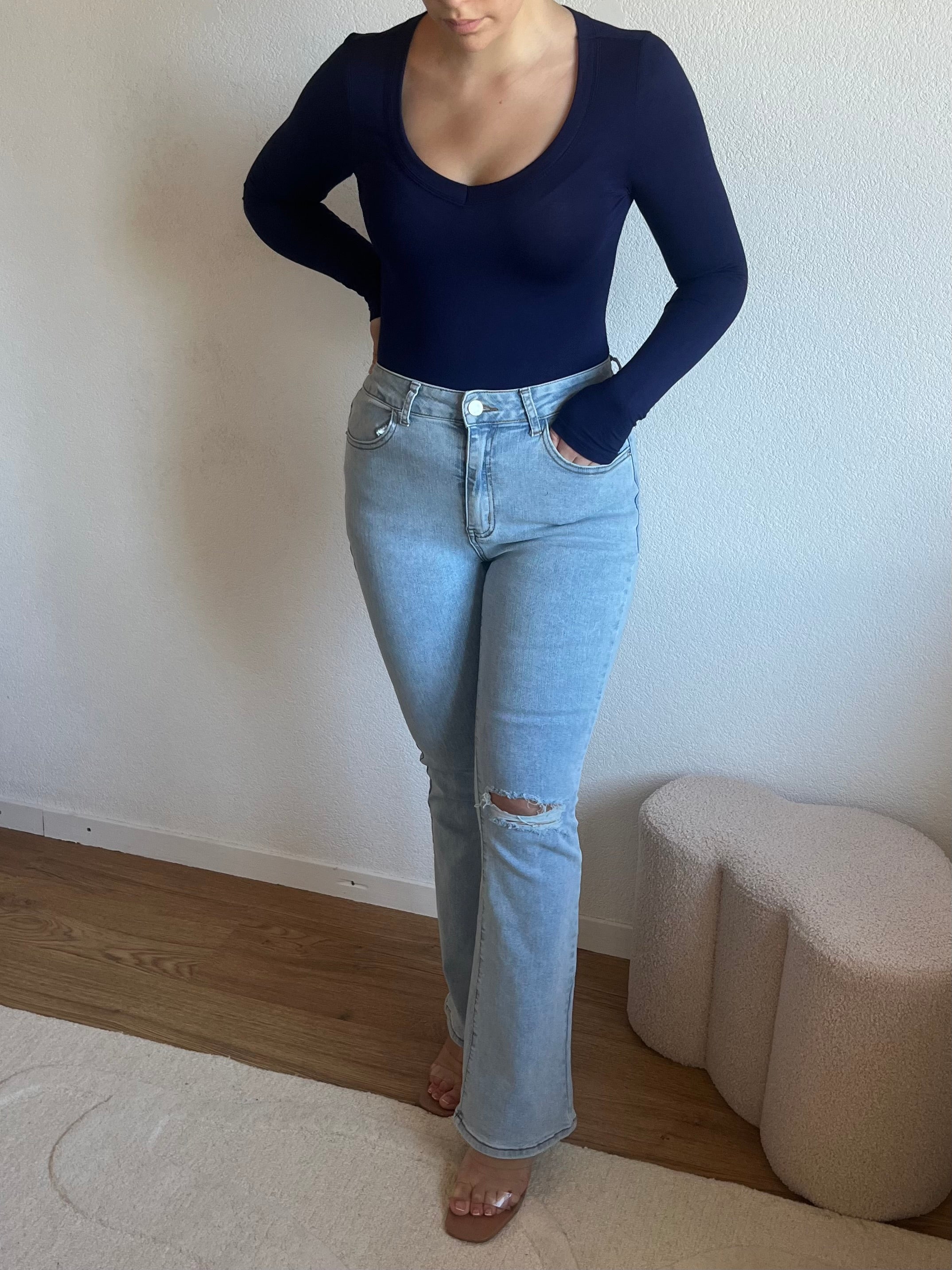 Jeans patte d'éléphant