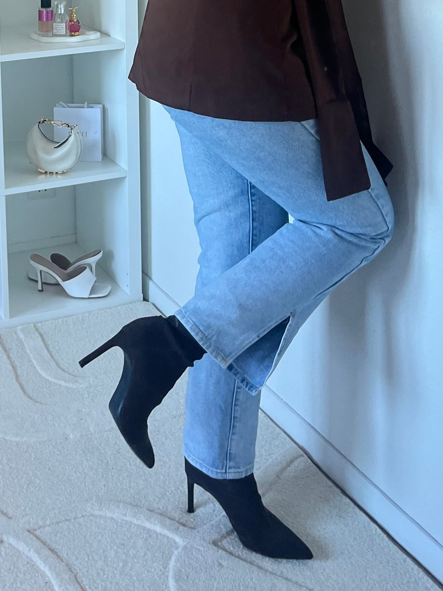 Bottines à talons aiguilles