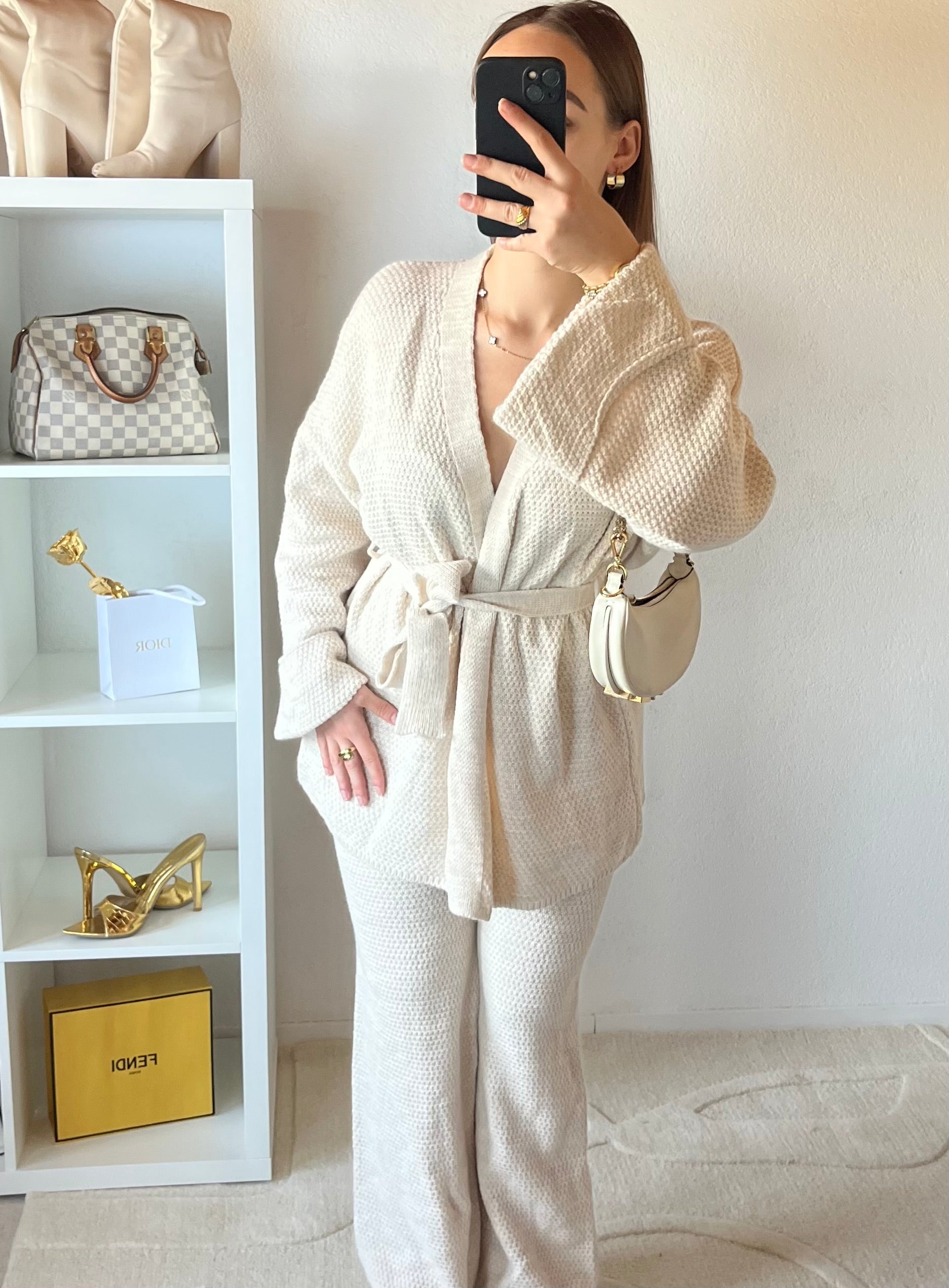 Ensemble 2 pièces: gilet et pantalon
