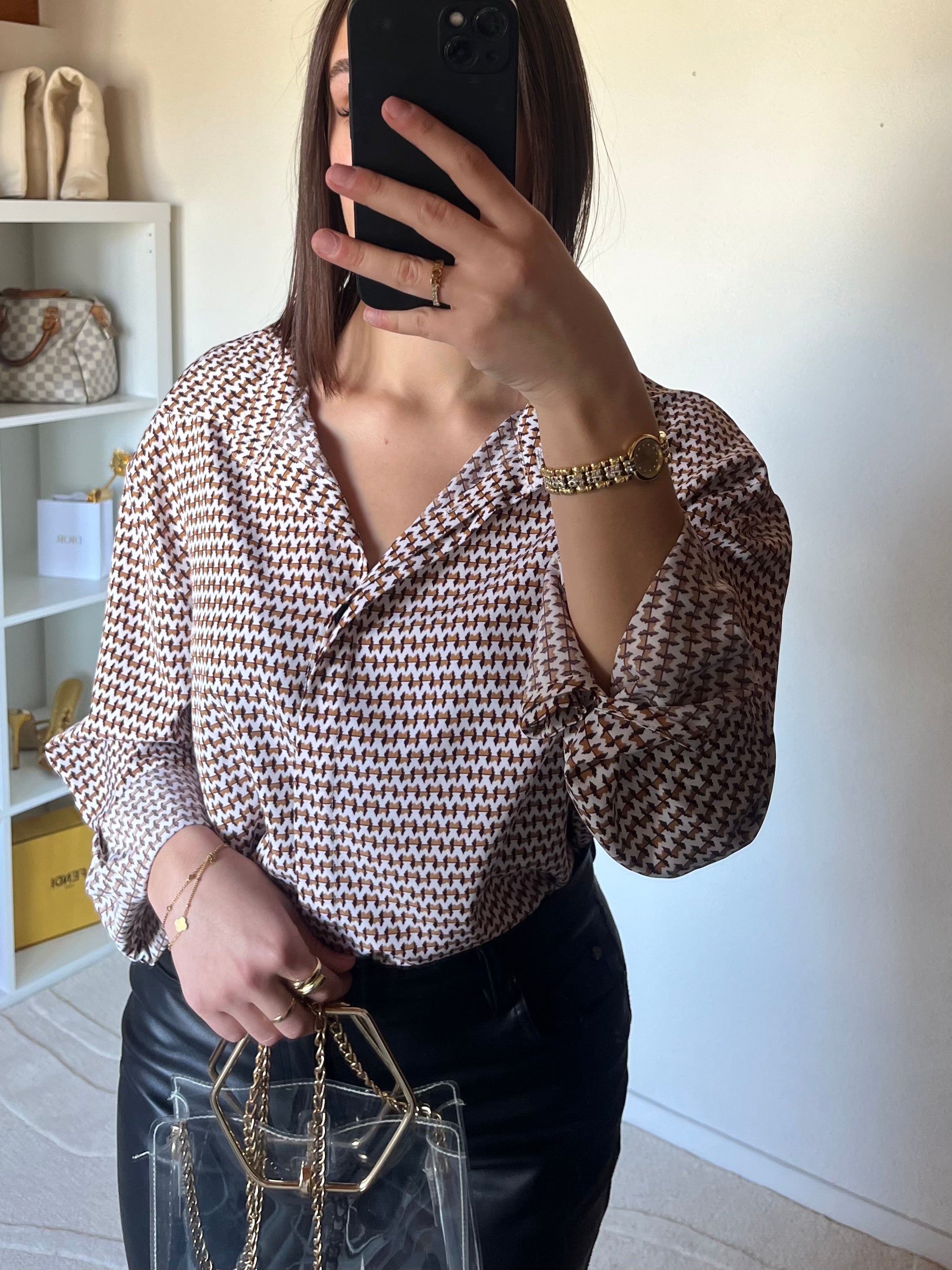 Chemise à motif
