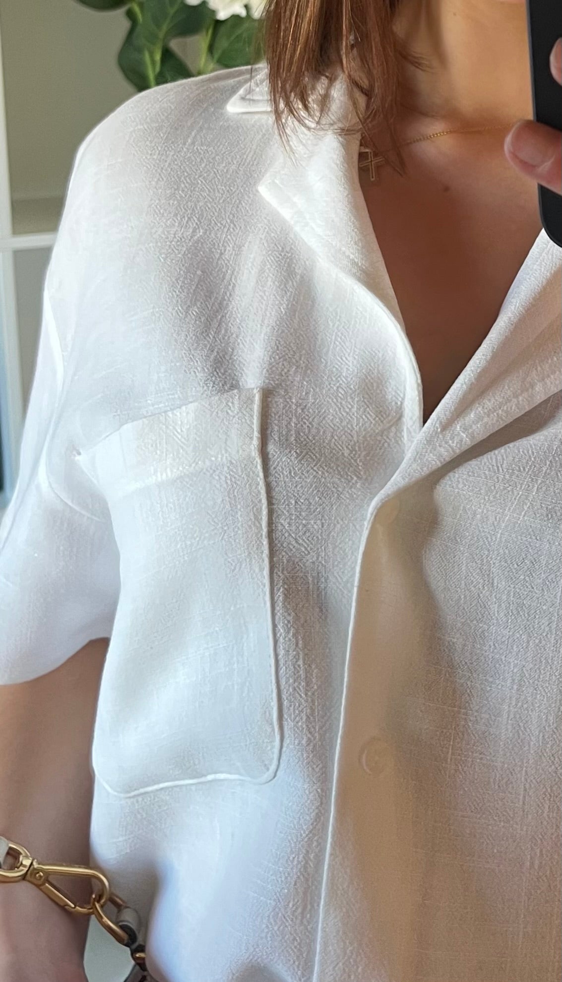 Chemise à manches courtes