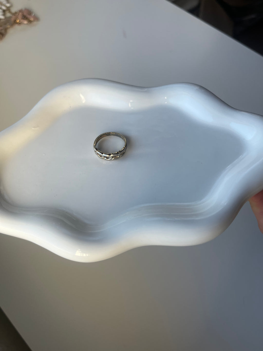 Bague tressée