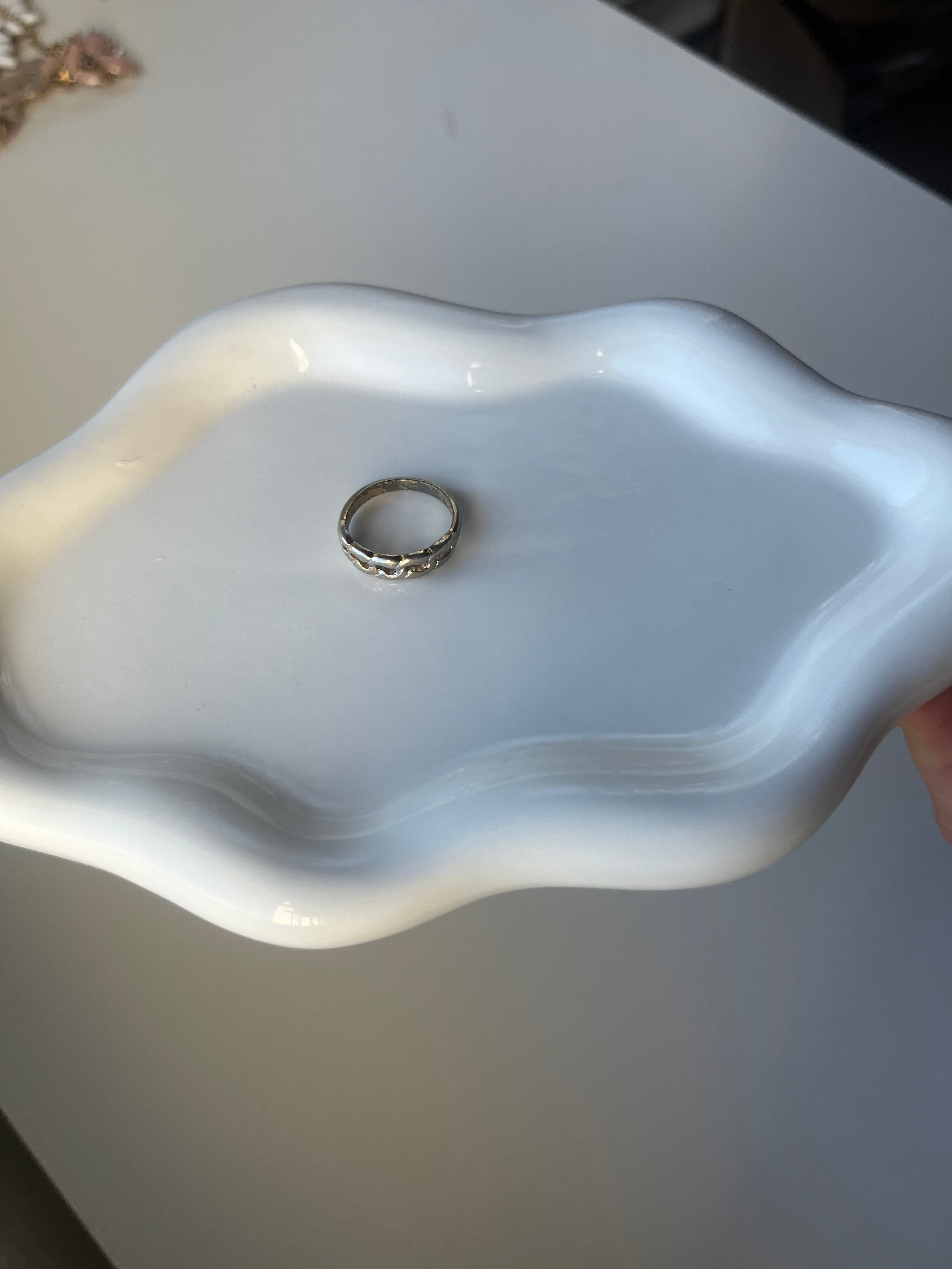 Bague tressée