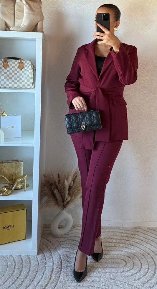 Ensemble 2 pièces, blazer et pantalon