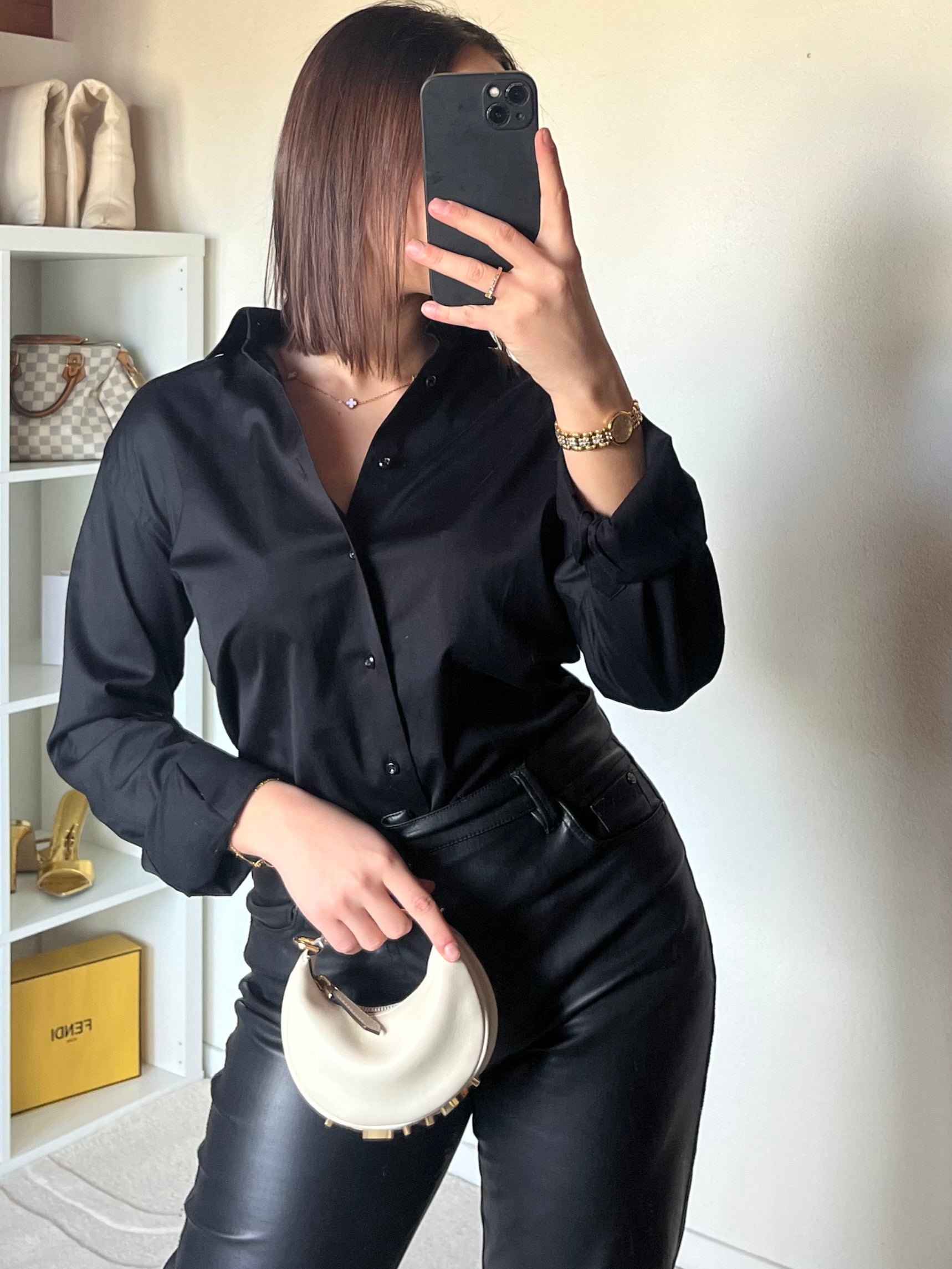 Chemise à bouton