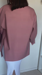 Poncho style cape