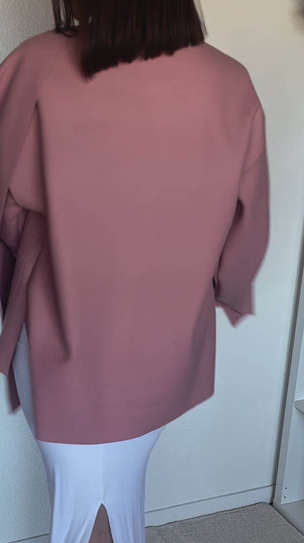 Poncho style cape