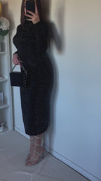 Robe à paillettes