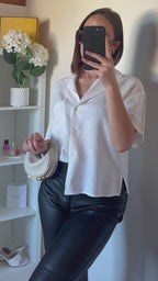 Chemise à manches courtes