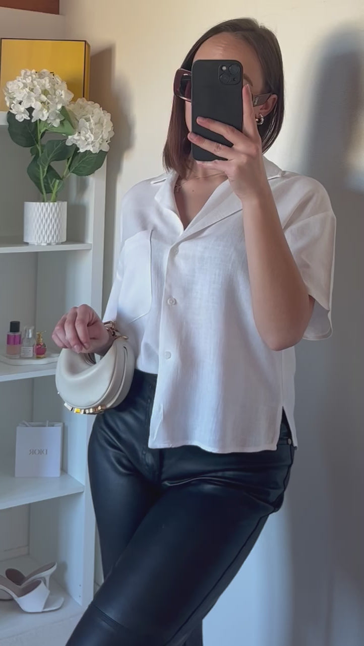 Chemise à manches courtes